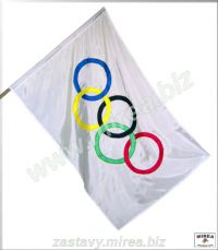 Olympijská zástava 150x100 - (OLZ-1510pe)
