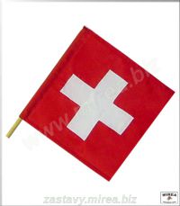 Zástava Švajčiarska 100x100 - (CHZ-1010pe)