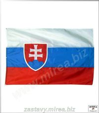 Vlajka Slovenska 90x60 - (SRV-0906pe)
